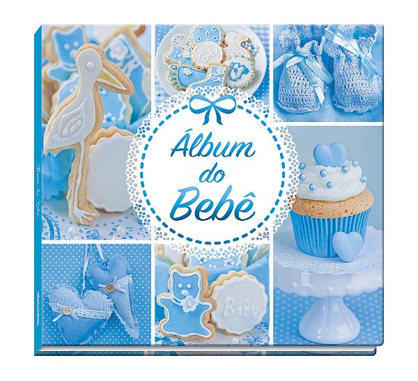 Álbum Do Bebê Azul