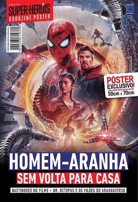 Superpôster Mundo Dos Super-Heróis - Homem-Aranha - Sem Volta Para Casa - Arte B