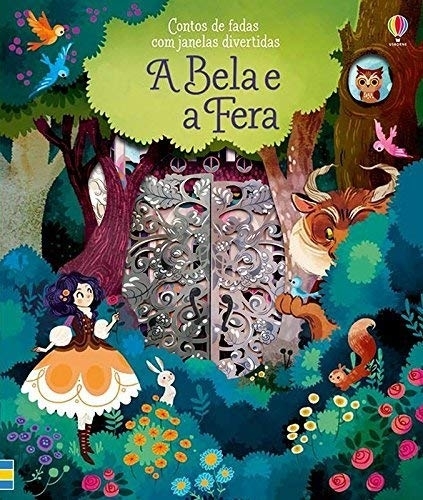 A Bela E A Fera: Contos De Fadas Com Janelas Divertidas