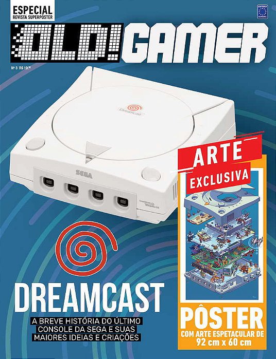 Superpôster Old! Gamer 3 - Dreamcast