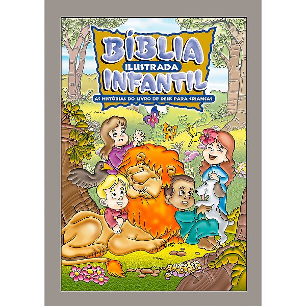 Bíblia Ilustrada Infantil - Impressa Prata