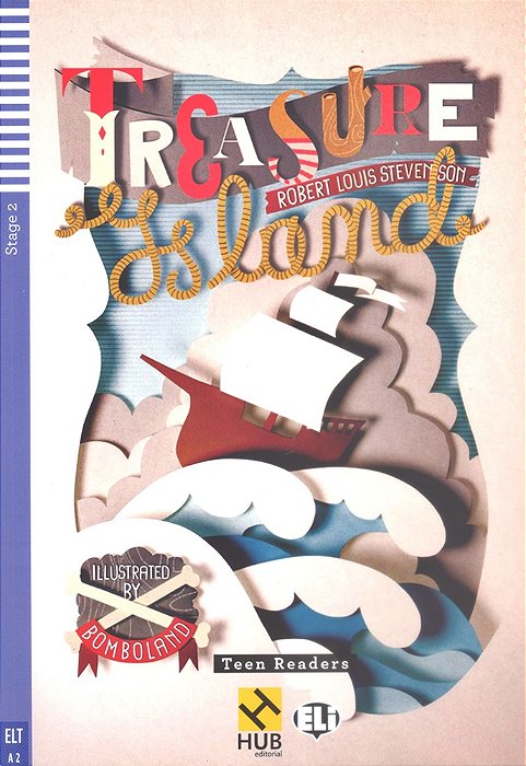 Treasure Island - Hub Teen Readers - Stage 2 - Book With Audio CD