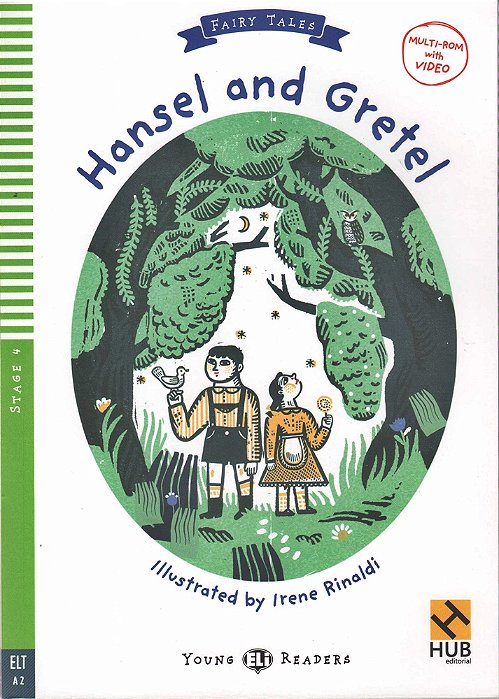 Hansel And Gretel - Hub Young Readers Fairy Tales - Stage 4 - Book With Video Multi-ROM
