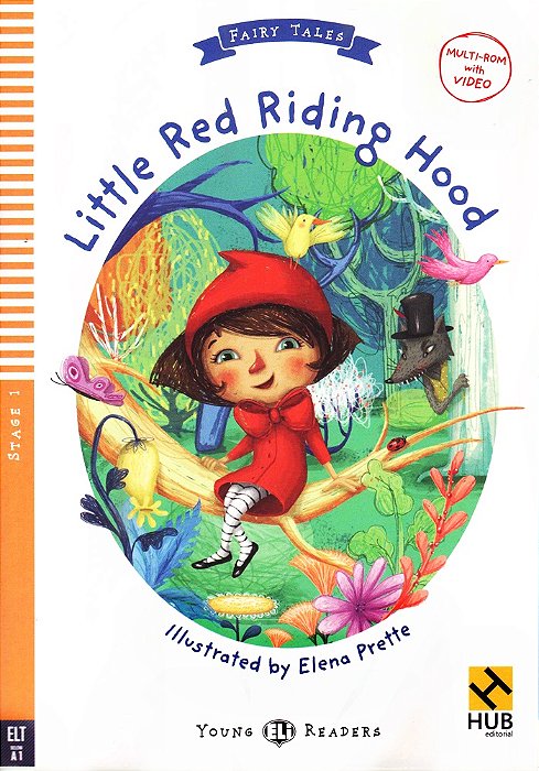 Little Red Riding Hood - Eli Young Readers Fairy Tales - Stage 1 - Book With Video Multi-ROM