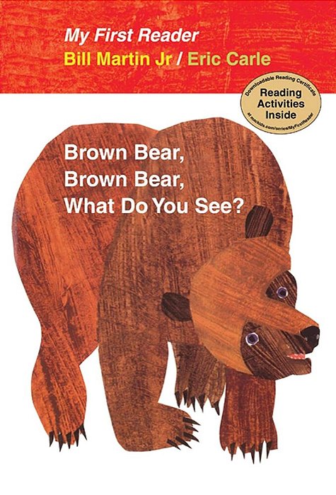 Brown Bear, Brown Bear, What Do You See? - My First Reader - Hardcover-..