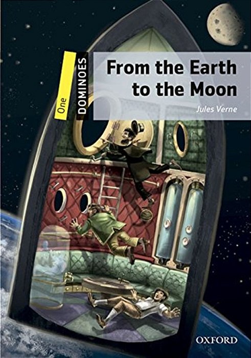 From The Earth To The Moon - Dominoes - Level 1 - Book With Audio CD