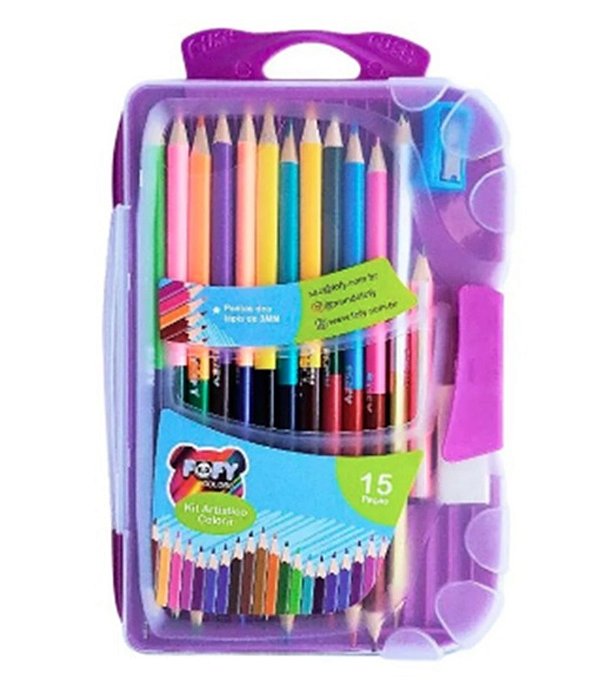 Kit Artistico Colorir Ff5510 - Fofy