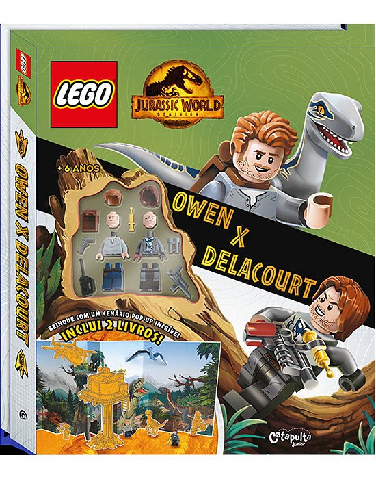 Lego Jurassic Word Owen X Delacourt