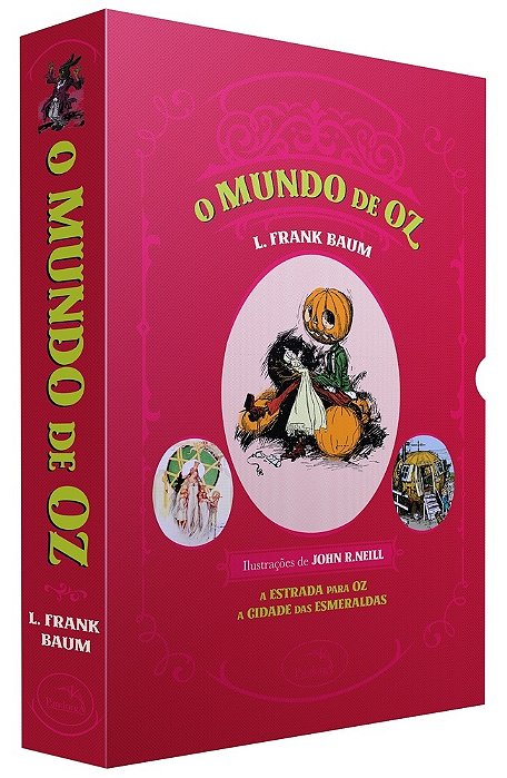 Box O Mágico De Oz III A Estrada Para Oz E A Cidade Das Esmeraldas + Brindes