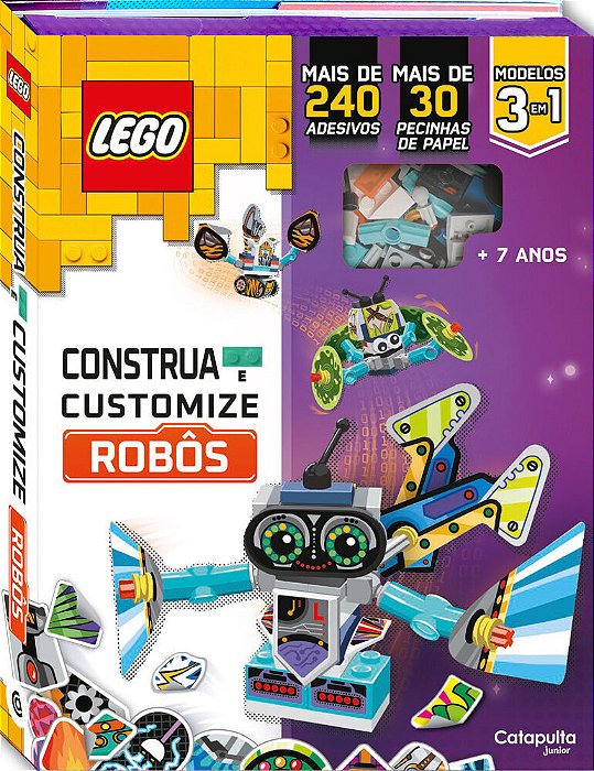 Lego Construa E Customize Robôs..-