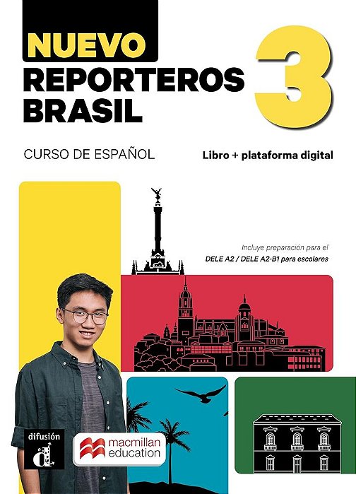 Nuevo Reporteros Brasil 3 - Libro Del Alumno Con Plataforma Digital