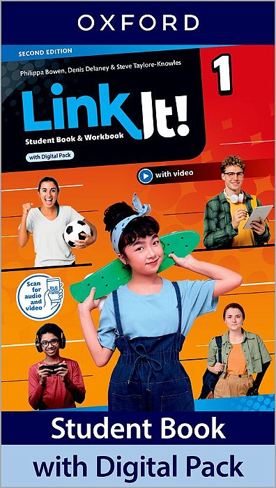 Link It 1 - Student's Book With Workbook And Digital Pack - Second Edition..-