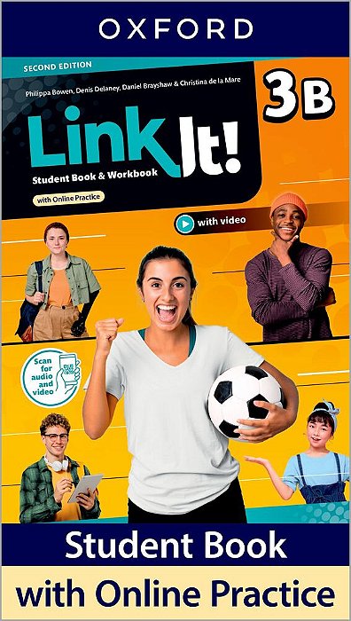 Link It 3B - Student's Book With Workbook And Online Practice - Second Edition..-