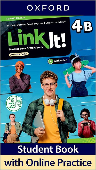 Link It 4B - Student's Book With Workbook And Online Practice - Second Edition..-