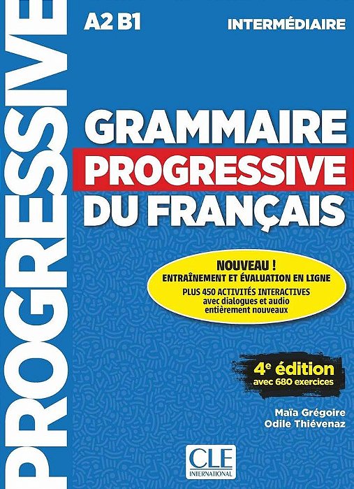 Grammaire Progressive Du Français Intermédiaire - Livre Avec Appli-Web Et CD Audio - 4ÈME Édition