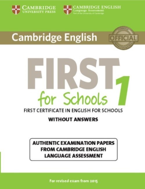 Cambridge English First For Schools 1