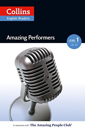 Amazing Performers - Collins English Readers - Level 1 - Book With MP3 CD