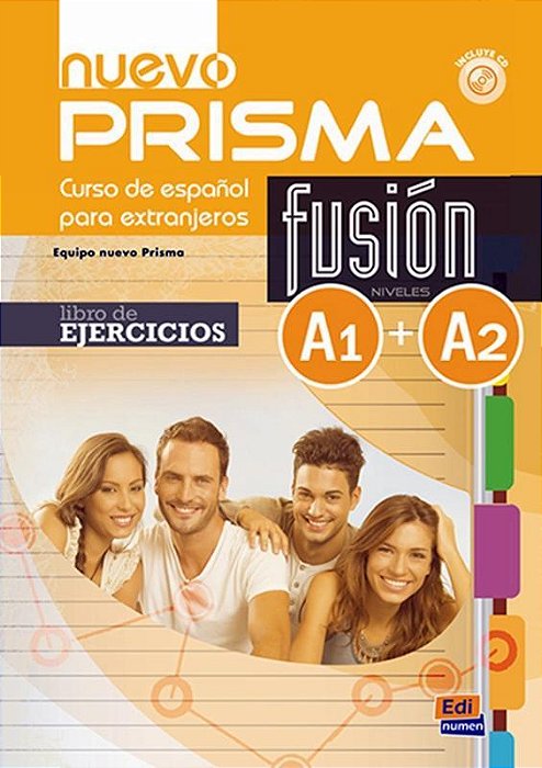 Nuevo Prisma Fusión A1+A2 - Libro De Ejercicios Con CD Audio Y Extensión Digital