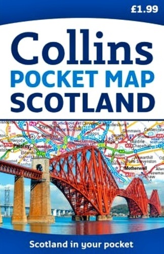 Collins Pocket Map - Scotland