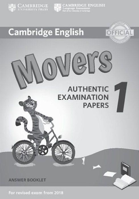 Cambridge English Movers 1 - Answer Booklet