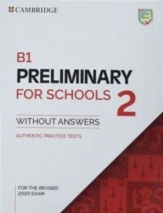 B1 Preliminary For Schools 2 - Student's Book Without Answers