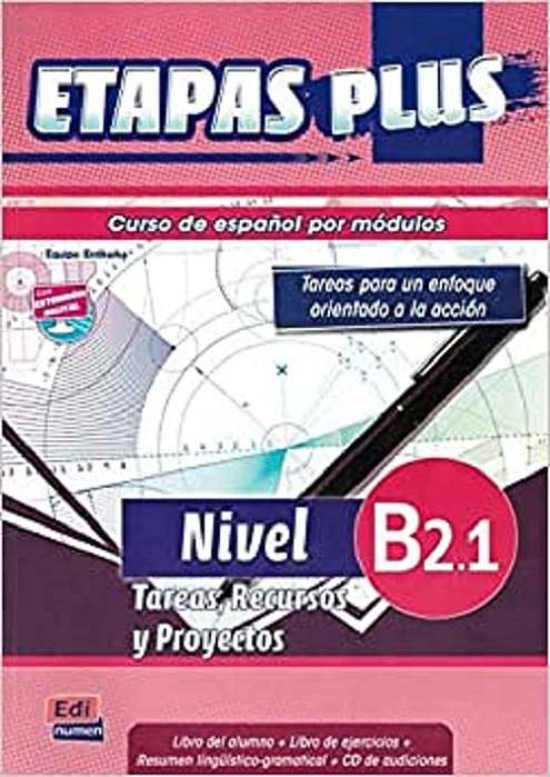 Etapas Plus B2.1 - Libro Del Alumno Con Ejercicios Y CD Audio