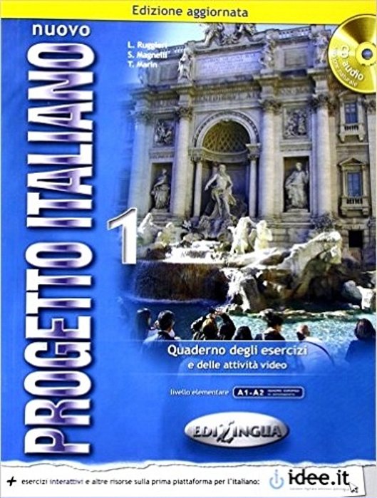 Nuovo Progetto Italiano 1 - Quaderno Degli Esercizi Con Attività Video E CD Audio