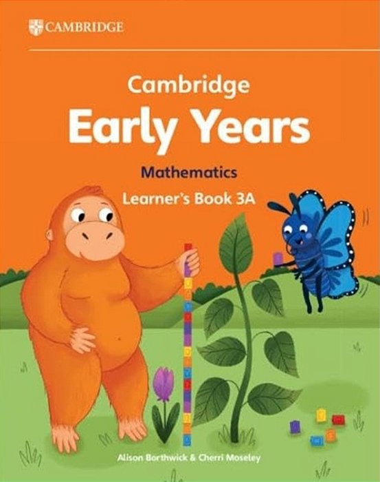Cambridge Early Years Mathematics 3A - Learner's Book