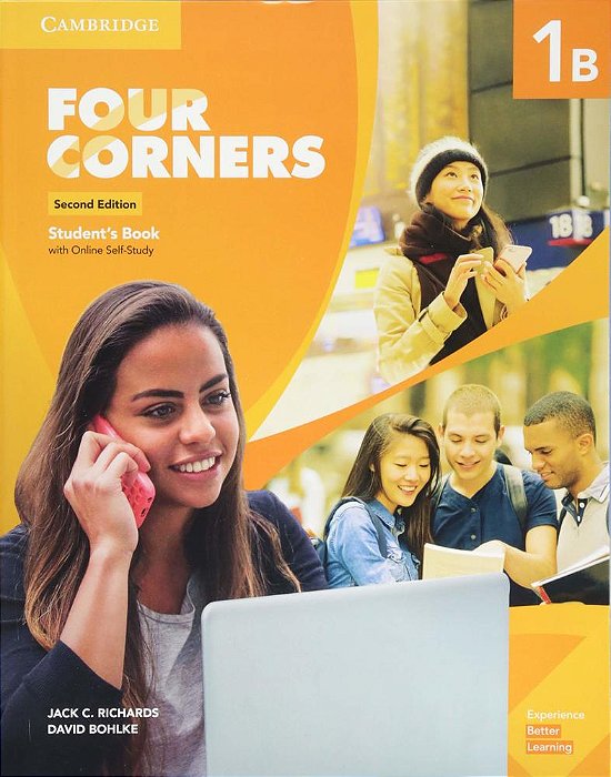 Four Corners 1B - Student's Book With Online Self-Study - Second Edition