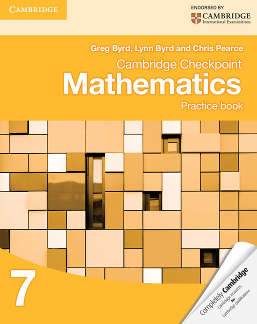 Cambridge Checkpoint Mathematics 7 - Practice Book