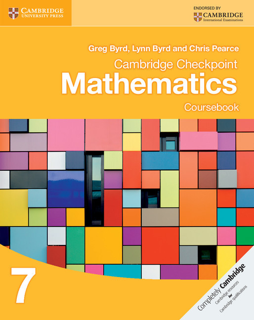 Cambridge Checkpoint Mathematics 7 - Coursebook