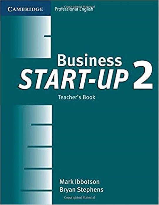 Business Start-Up 2 - Teacher's Book
