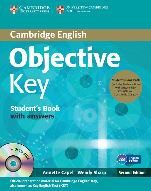 Objective Key - Student's Book With Answers With CD-ROM And Audio CD Second Edition