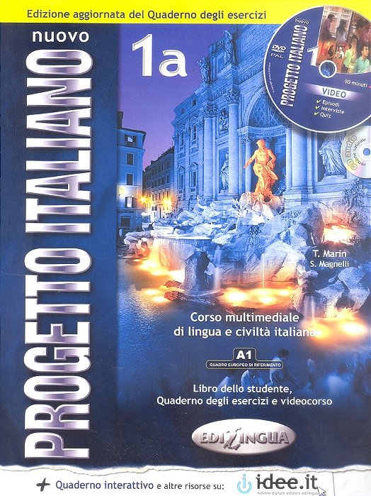 Nuovo Progetto Italiano 1A - Libro Dello Studente E Quaderno Degli Esercizi Con CD ROM E CD Audio