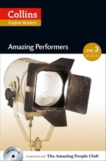 Amazing Performers - Collins English Readers - Level 3 - Book With MP3 CD