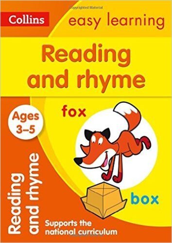 Collins Easy Learning - Reading And Rhyme - Ages 3-5 - New Edition
