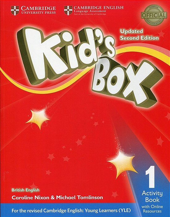Kid's Box British English 1 - Activity Book With Online Resources - Updated Second Edition