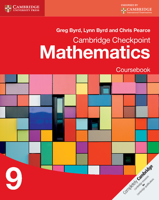 Cambridge Checkpoint Mathematics 9 - Coursebook