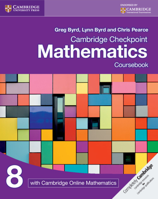 Cambridge Checkpoint Mathematics Coursebook 8