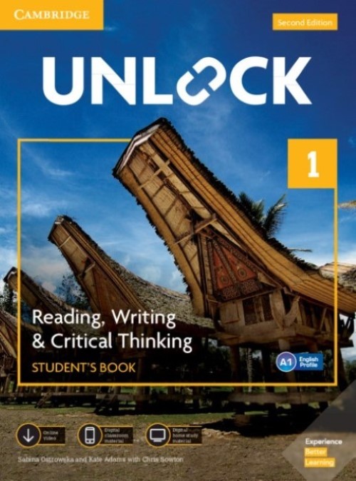 Unlock 1 - Reading, Writing, & Critical Thinking - Student's Book With Mob App And Online Workbook - Second Edition