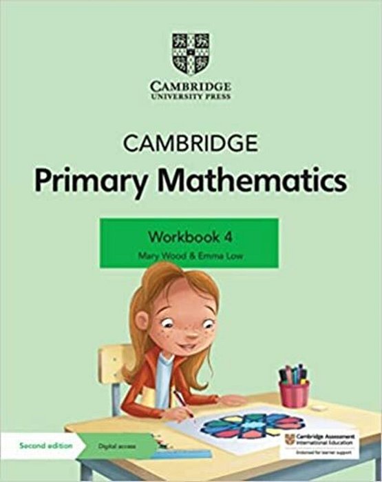 Cambridge Primary Mathematics 4 - Workbook With Digital Access (1 Year) - Second Edition