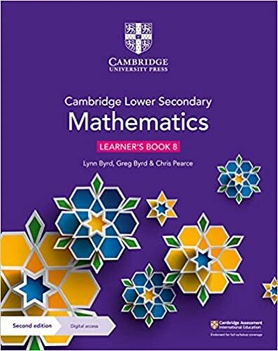 Cambridge Lower Secondary Mathematics Learner's Book 8 With Digital Access (1 Year)