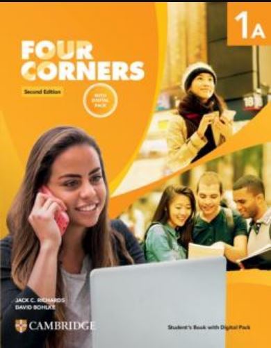 Four Corners 1A Student's Book With Digital Pack - 2ND Ed