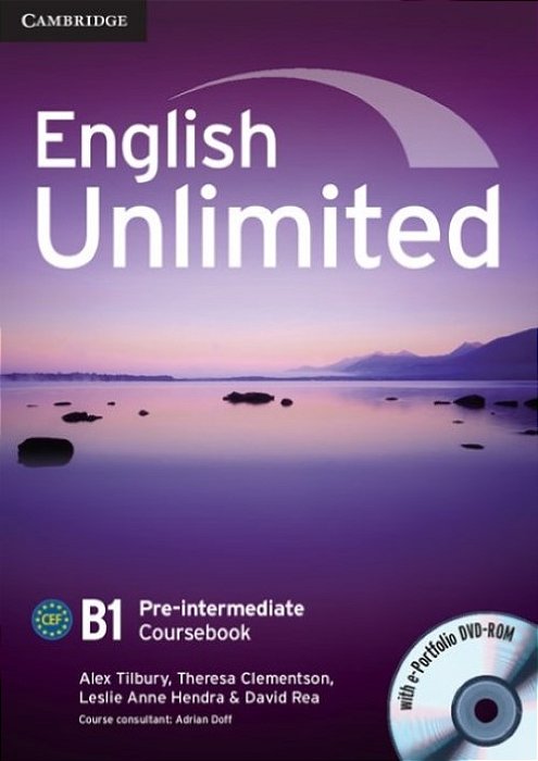 English Unlimited Pre-Intermediate - Coursebook With E-Portfolio