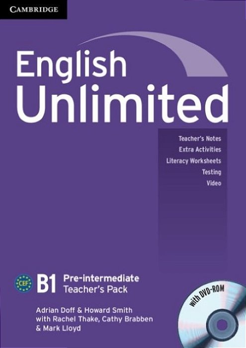 English Unlimited Pre-Intermediate - Teacher's Book With Dvd-ROM