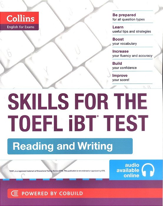 Skills For The TOEFL Ibt Test - Reading And Writing - Book With Audio CD