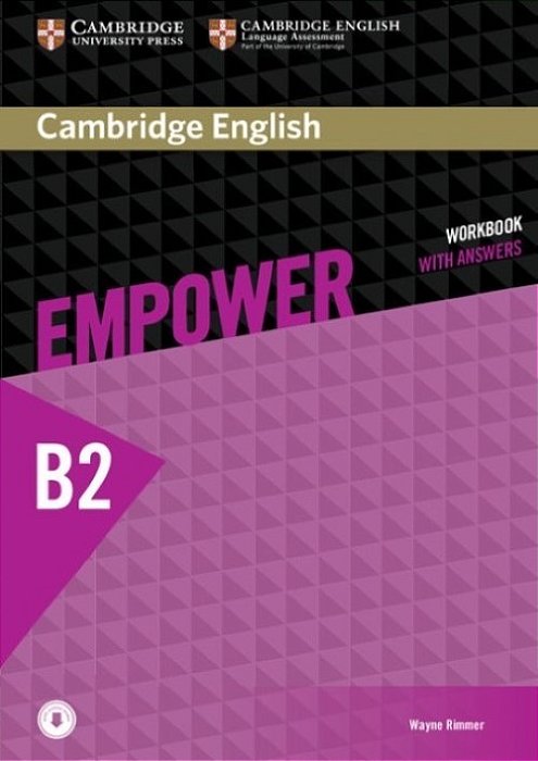 Cambridge English Empower Upper-Intermediate B2 - Workbook With Answers With Downloadable Audio