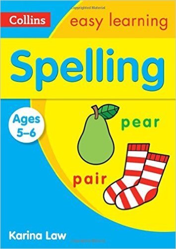 Collins Easy Learning - Spelling - Ages 5-6 - New Edition