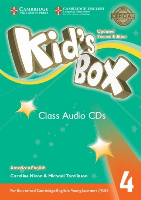 Kid's Box American English 4 - Class Audio CDs (Pack Of 3) - Updated Second Edition
