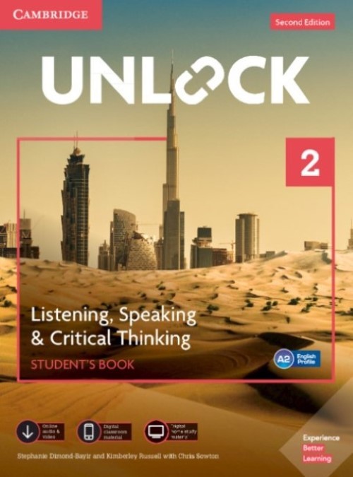 Unlock 2 - Listening, Speaking & Critical Thinking - Student's Book With Mob App And Online Workbook - Second Edition